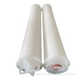 High Flow PP PVDF Pleated Water Filter Cartridge